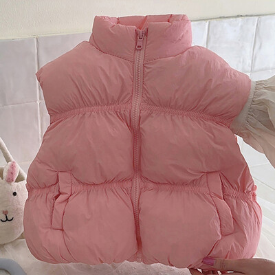 MILANCEL Νέο Παιδικό Γιλέκο Φθινοπώρου/Χειμώνα Παιδικό γιλέκο με χοντρά ζιβάγκο Κορεατικά μοντέρνα ζεστά ρούχα για κορίτσια