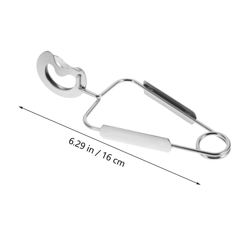 3 vnt Žnyplės Sraigės Escargot Žnyplės Serviravimo virtuvė Nerūdijančio plieno spaustukų mini rinkinys Jūros gėrybių ant grotelių kepsninė, švediško stalo indas, metalas