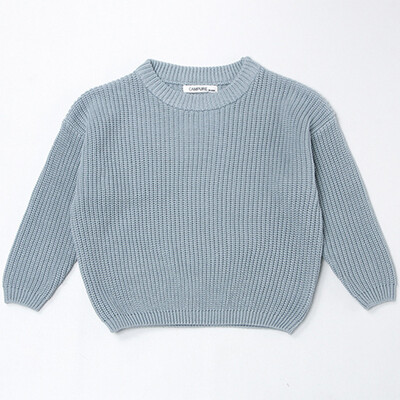 Χαλαρά παιδικά πουλόβερ για αγόρια κορίτσια Μακρυμάνικα μονόχρωμα πουλόβερ πλεξίματος Φθινοπωρινά χειμωνιάτικα πουλόβερ για μωρά για αγόρια