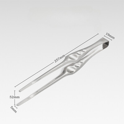 1gab Āra nerūsējošā tērauda pārtikas saspraude kempinga galda piederumi virtuves piederumi karotes irbulīši ledus kubi klips grila klipsis