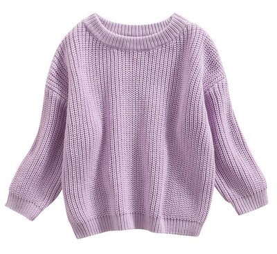 Citgeett Φθινόπωρο 0-5 ετών Παιδικά Μωρά Αγόρια Κοριτσίστικα Πουλόβερ Χειμώνας Ζεστό Παχύ Μαλακό Πλεκτό Μασίφ Μακρυμάνικα Μπλουζάκια Πουλόβερ