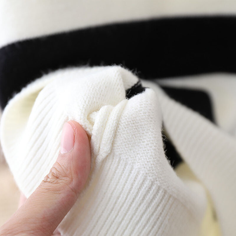 Őszi téli fiúk pulóverek baba pamut pulóver Kiváló minőségű aranyos dinoszaurusz gyerekeknek kötöttáru alkalmi csíkos gyerekruhák