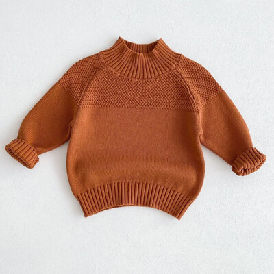 2024 m. rudens ir žiemos korėjiečių vaikiškas laisvas megztinis berniukams mergaitėms kūdikių megztinis megztinis su vėžliuku storas megztinis ilgomis rankovėmis