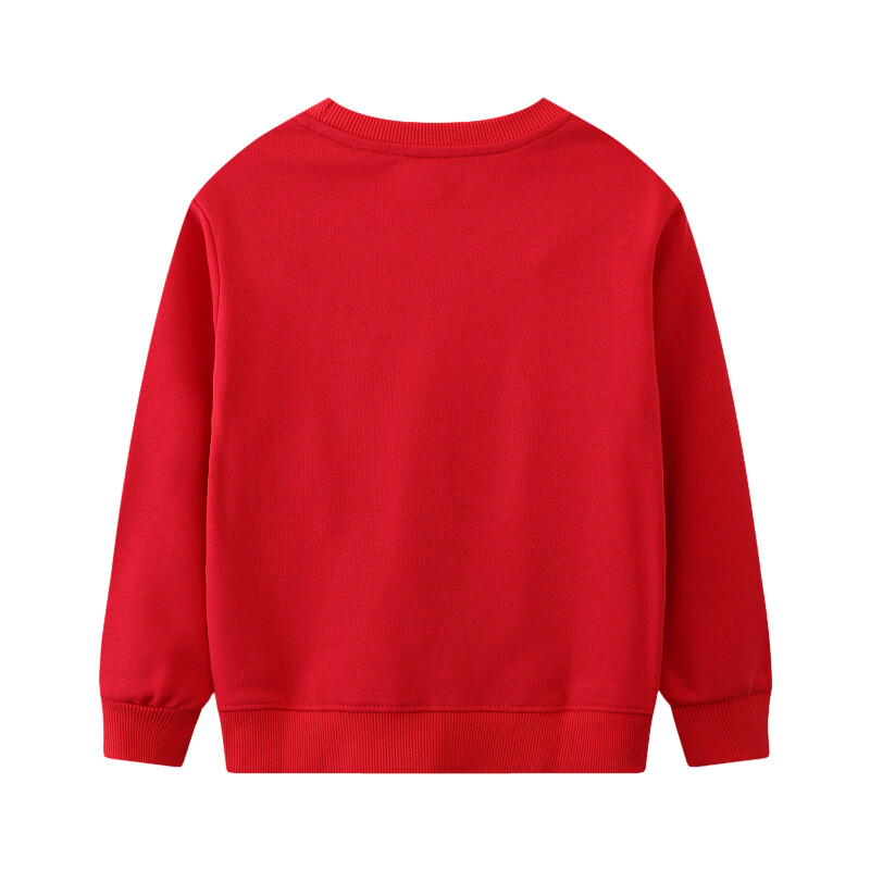 Kis maven Kisfiúk Lányok Karácsonyi Gyerekruhák Ünnepi felsők Hímzés Rajzfilm Traktor Mikulás Pulóverek Uniszex kapucnis pulóver