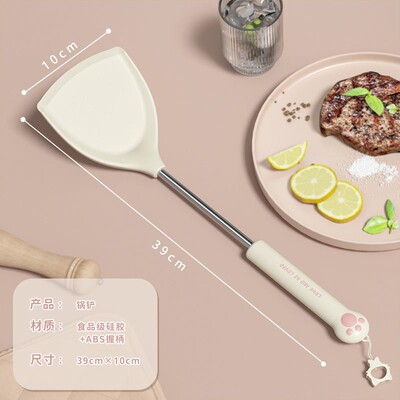 Silikonska lopatica za juhu, podmreže, set za propuštanje, potpuni setovi za hranu, zadebljana, otporna na visoke temperature, kuhanje