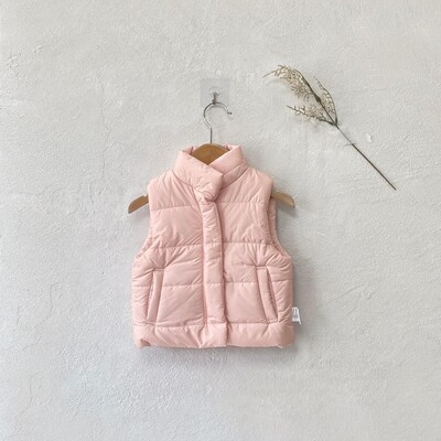 Χειμώνας 2024 Νέο μωρό αμάνικο ζεστό γιλέκο Βρεφικό τζάκετ με επένδυση βαμβακερό παιδικό χοντρό καθημερινό παλτό αγόρι για κορίτσια με ζιβάγκο αντιανεμικό γιλέκο