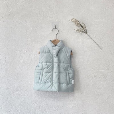 Χειμώνας 2024 Νέο μωρό αμάνικο ζεστό γιλέκο Βρεφικό τζάκετ με επένδυση βαμβακερό παιδικό χοντρό καθημερινό παλτό αγόρι για κορίτσια με ζιβάγκο αντιανεμικό γιλέκο