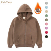 1-10 metų Vaikams Kūdikiams berniukams Mergaitėms Drabužiai Kūdikiams Vilnos megztiniai Žieminiai megztiniai Viršutiniai komplektai Vaikiški Tvirtūs paltai su užtrauktuku