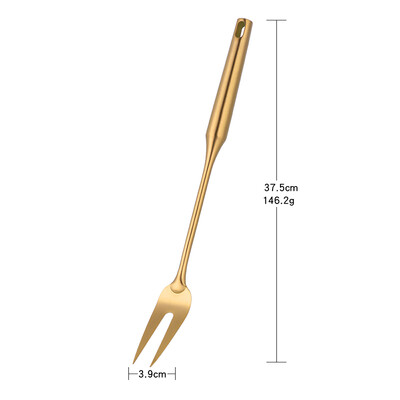 Χρυσά μαγειρικά σκεύη από ανοξείδωτο ατσάλι Εργαλεία μαγειρικής σπάτουλα Φτυάρια Turner κουτάλα Τρυπητό φίλτρο πατάτας Mashers Κουζινικά σκεύη