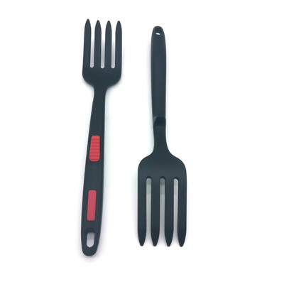 Furculițe flexibile din silicon Furculiță de gătit multifuncțională din silicon Instrumente de gătit rezistente la căldură Furculiță flexibilă din silicon Furculiță pentru tăiței