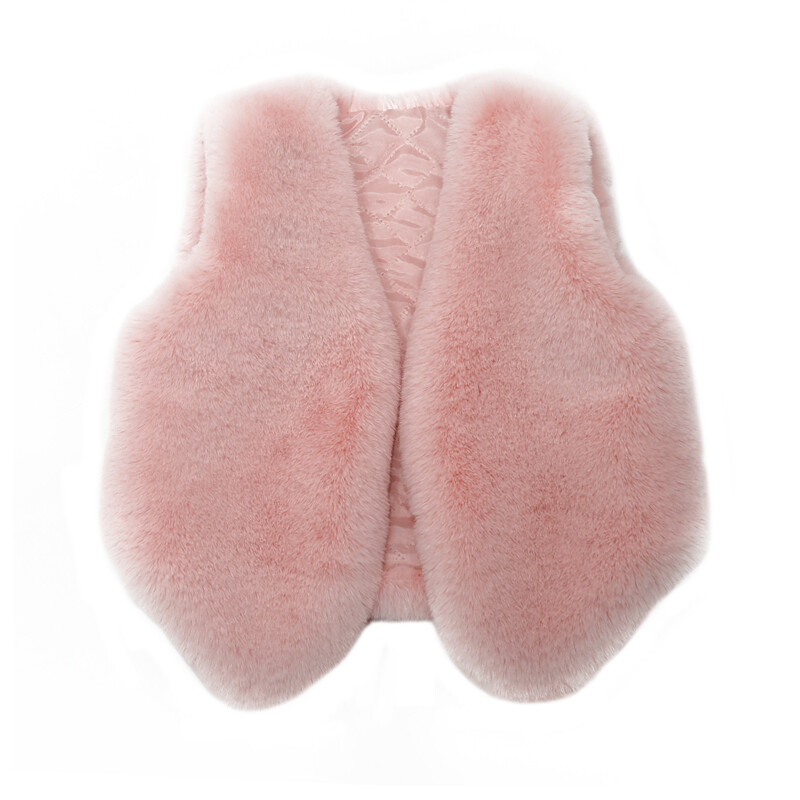 2022 téli lányok divat műszőrme mellény Bay Kids meleg mellény