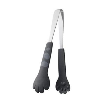 Katės letenos formos žnyplės BBQ kepimo žnyplės, skirtos BBQ batonams kepti ant grotelių saldumynams cukrui