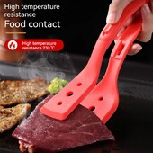 Virtuvės prietaisai BBQ Grip Apverčiamos žnyplės Kiaušinio Mėsa Mentele Žnyplės Kepsnių Mentele Žnyplės Blynų Apkeptos Vartytuvai Virtuvės priedai