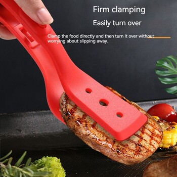 Gadgets κουζίνας BBQ Grip Flip Tongs Αβγών Σπάτουλα Κρέας Μπριζόλα Λαβίδες Σπάτουλα Σφιγκτήρας Pancake Fried Turners Αξεσουάρ κουζίνας