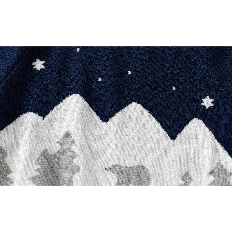 2-8T mažylio megztinis berniukui žieminiai drabužiai šilti stori megztiniai ilgomis rankovėmis trikotažas Mielas laisvas apranga