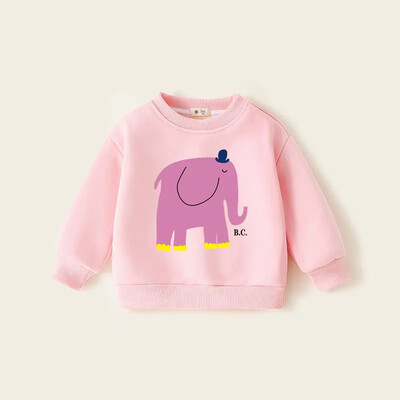 Χειμερινά Παιδικά Φούτερ Plus Velvet Παιδική Πουλόβερ 2024 Ζεστά μπλουζάκια για αγόρια Γελοιογραφία Fleece Φούτερ για μωρά Εξωτερικά ρούχα