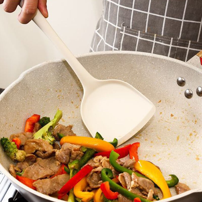 Silikoniniai virtuvės reikmenys Mentele Makaronų indų rinkinys Maisto gaminimo reikmenys Virtuvės reikmenys Virtuvės įrankiai Virtuvės prietaisai