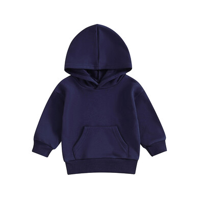 2023-10-19 Lioraitiin 6M-4Y Kisgyermek fiú fiú lány kapucnis pulóver egyszínű hosszú ujjú kapucnis pulóverek tavaszi őszi pulóverek felsők
