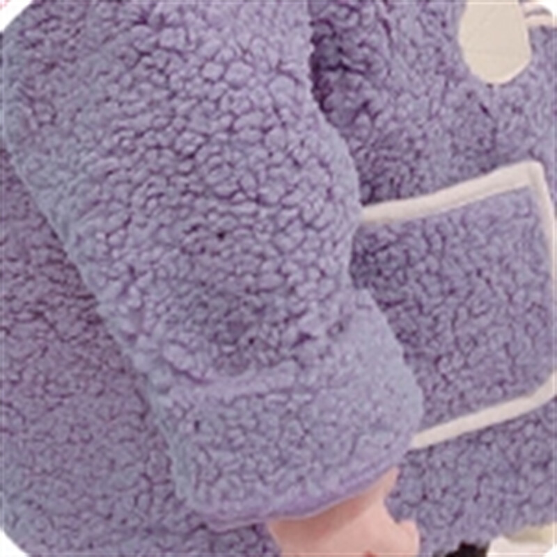 Παλτό για κορίτσια, φθινοπωρινό και χειμώνα νέο ζεστό και μοντέρνο μάλλινο πουλόβερ, παιδικό κοριτσίστικο χοντρό αρνί γούνινο παλτό, γυναίκες