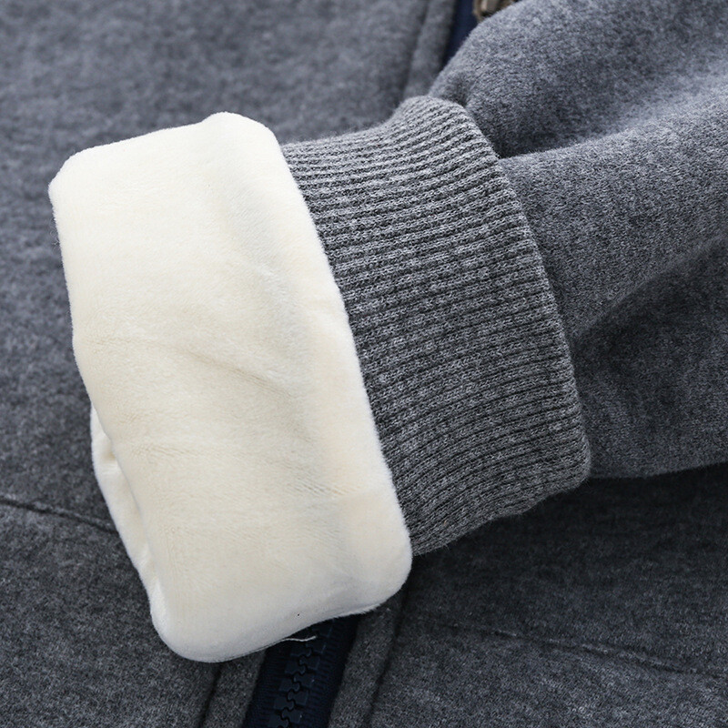 Zēnu ikdienišķa multfilma, izšūta rāvējslēdzēja jaka, kapuces ar garām piedurknēm ar flīsa oderi, biezs džemperis ar kapuci bērniem vecumā no 2 līdz 7 gadiem