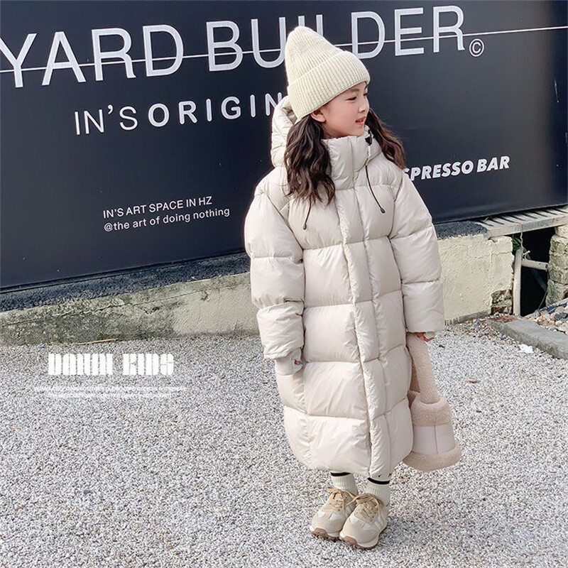 Γυναικεία Παλτό Πανωφόρι Μπουφάν Ανεμοδαρμένα Εξωτερικά Ενδύματα 2024 Μπεζ Χειμώνας Φθινόπωρο Ζεστό Βαμβακερό Χριστουγεννιάτικο Δώρο Παιδικά Ρούχα