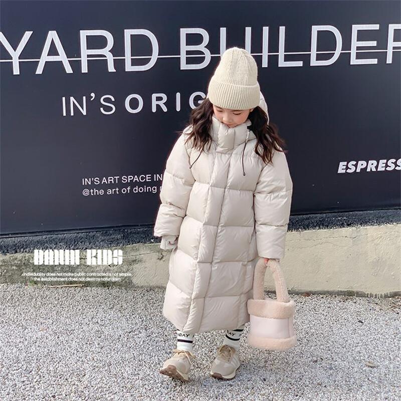 Γυναικεία Παλτό Πανωφόρι Μπουφάν Ανεμοδαρμένα Εξωτερικά Ενδύματα 2024 Μπεζ Χειμώνας Φθινόπωρο Ζεστό Βαμβακερό Χριστουγεννιάτικο Δώρο Παιδικά Ρούχα