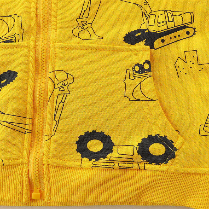 Jumping Meters 2-7T Cars Outwear για αγόρια Ρούχα πουκάμισα με κουκούλα με φερμουάρ Hot Selling Παιδικά μπουφάν Υπερβαίνοντας τα ανοιξιάτικα ρούχα