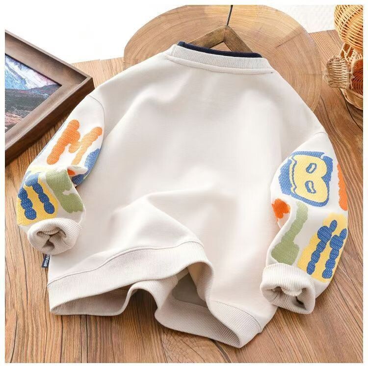 Berniukų megztiniai Rudens žiemos palaidinės vaikams Ilgomis rankovėmis Vaikiški megztiniai Mokykliniai paaugliams Viršutiniai drabužiai Kūdikių Apranga Drabužiai