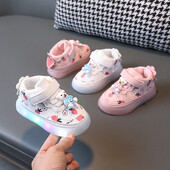 Παπούτσια για περπάτημα για μωρά Μαλακές σόλες αγοριού Αντιολισθητικό παιδικό καθημερινό αθλητικό παπούτσι δερμάτινο καθημερινό παπούτσι σανίδας Βρεφικό παιδικό παπούτσι με μαλακή σόλα