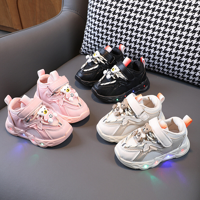 Παιδικά παπούτσια casual Παιδικά παπούτσια για τρέξιμο με μαλακή σόλα Αντιολισθητικά παιδικά παπούτσια για κοριτσάκια Φθινοπωρινό αντιολισθητικό παπούτσι