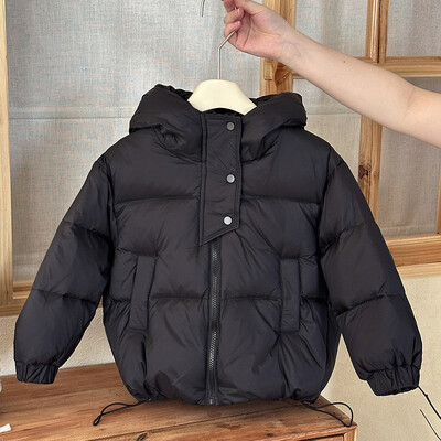 2024 Παιδικό πουπουλένιο μπουφάν για αγόρια Ρούχα με κουκούλα Παιδικά χειμωνιάτικα παλτό για κορίτσια Εξωτερικά ρούχα για μωρά φθινοπωρινά