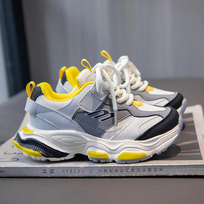 2024 tavaszi gyermekcipők lányoknak, gyerekeknek, sportcipők, divatos koreai stílusú, hálós, lélegző, csúszásmentes, sokoldalú gyerekcipők