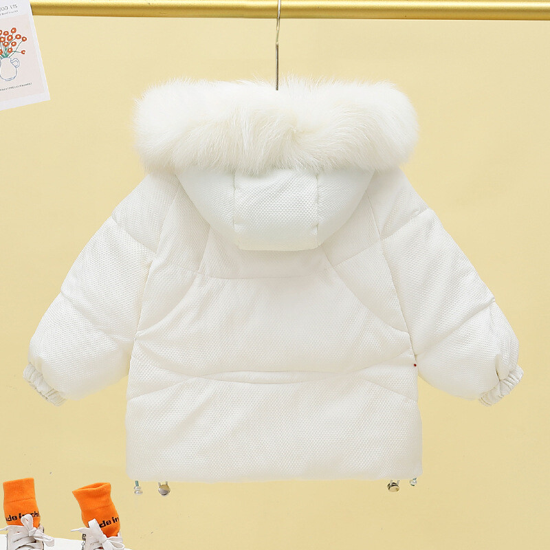 Palton pentru fete, frânghie caldă, cu glugă, puf, haină pentru copii, iarnă, pentru fete, jachetă nouă pentru fete, îmbrăcăminte exterioară pentru fete