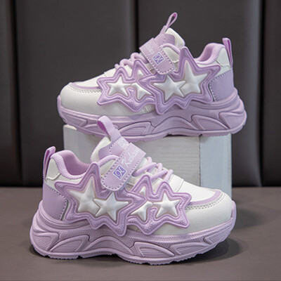 Vaikiški batai Studentams laisvalaikio kvėpuojantis minkštas padas Vaikiški sportiniai bateliai mergaičių jaunimo bėgimo mada vaikams sportiniai bateliai kalėdinė dovana