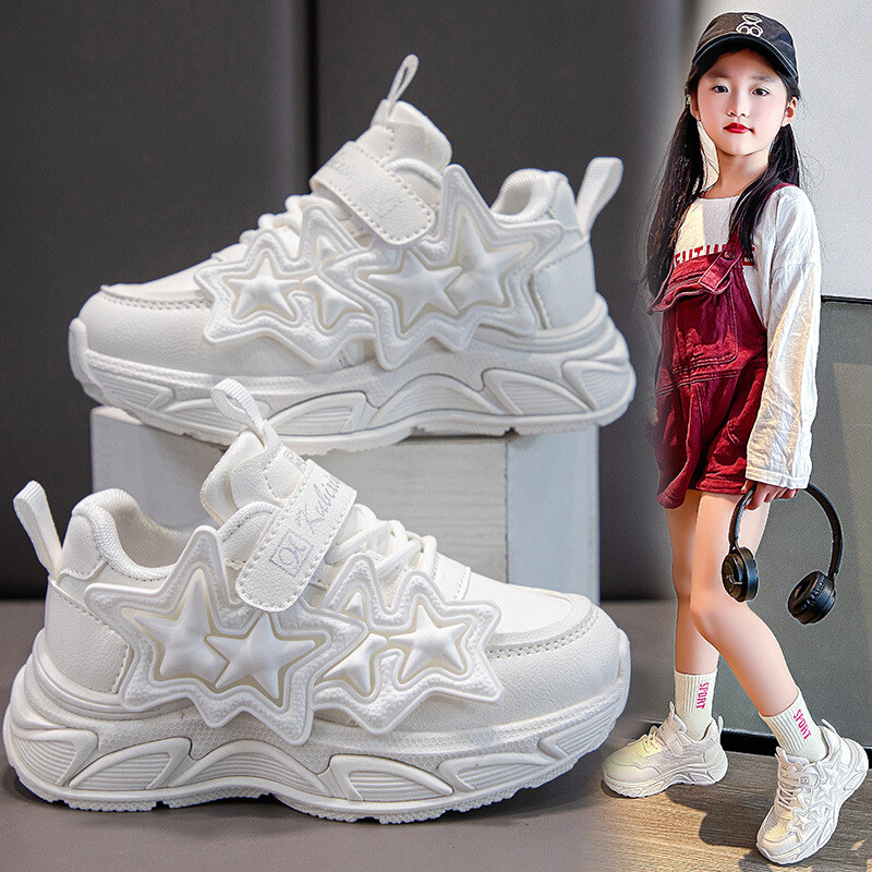 Vaikiški batai Studentams laisvalaikio kvėpuojantis minkštas padas Vaikiški sportiniai bateliai mergaičių jaunimo bėgimo mada vaikams sportiniai bateliai kalėdinė dovana