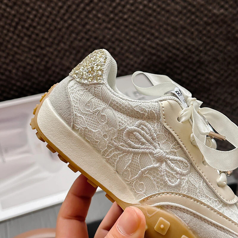 2024 m. Nauji tinkliniai kvėpuojantys mergaičių sandalai Patogūs odiniai sportiniai vaikiški batai Mergaičių vaikiški mokykliniai batai