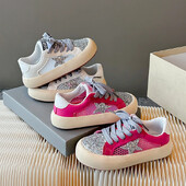 Άνετα παπούτσια για κορίτσια για αγόρια Αντιολισθητικά ελαφριά casual ευέλικτα περιστασιακά δίχτυα παπούτσια για αναπνοή Παπούτσια με παγιέτες παιδικά παπούτσια