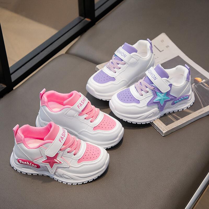 Vaikiški batai Studentams laisvalaikio kvėpuojantis minkštas padas Vaikiški sportiniai bateliai mergaičių jaunimo bėgimo mada vaikams sportiniai bateliai kalėdinė dovana