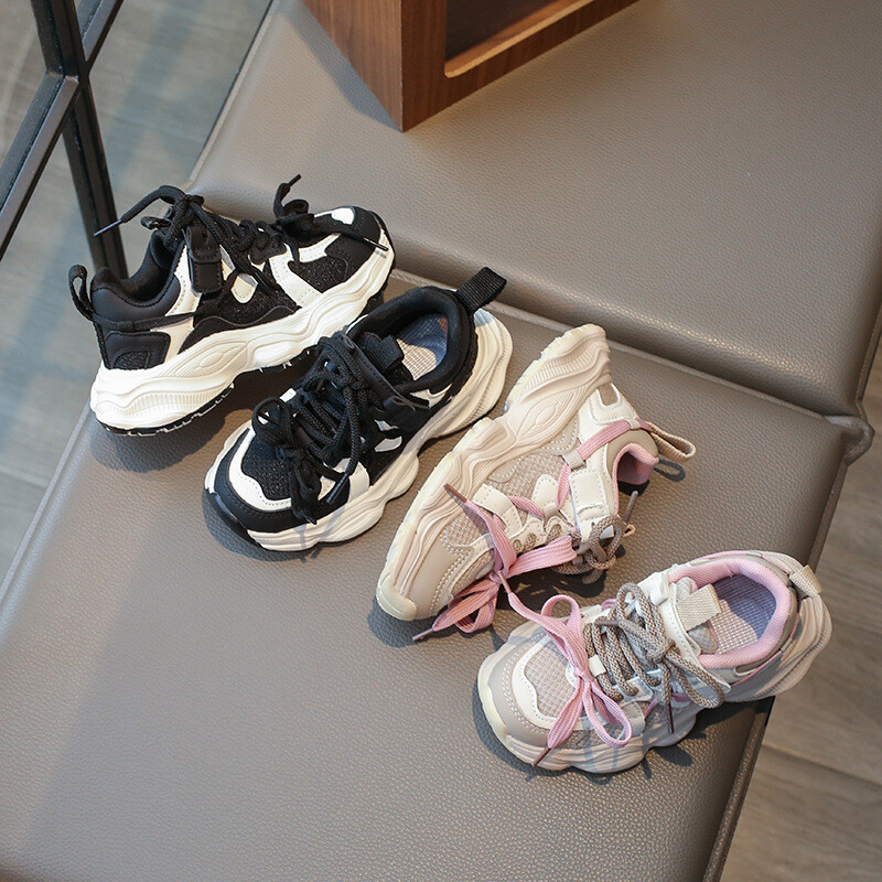 Dječje tenisice Proljeće Jesen Modna sportska obuća za malu djecu Prozračna neklizajuća Dječja obuća za trčanje za dječake Djevojčice