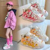 Încălțăminte pentru femei, pantofi de sport, asortarea culorilor pentru copii, pantofi de vară, cu talpă groasă, respirabilă