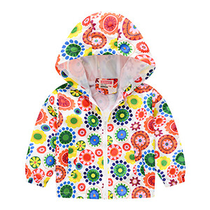 Jachetă ocazională cu mânecă lungă pentru fete, drăguț cu desene animate, jachetă pentru copii, cu glugă, impermeabilă, haine pentru copii, haine pentru fetițe