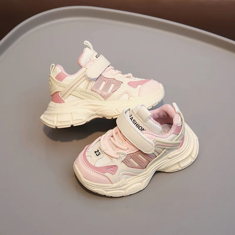 Παιδικά αθλητικά παπούτσια Baby New Mesh αναπνεύσιμα παπούτσια για τρέξιμο για άνδρες και γυναίκες Ελαφρύ, μαλακή σόλα, φθινοπωρινά παπούτσια Daddy