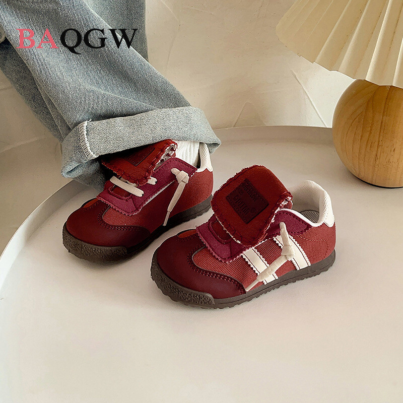 Αθλητικά πάνινα παπούτσια μόδας με Leopard Παιδική μόδα Casual Παιδική Πλατφόρμα Αθλητικά παπούτσια με ρίγες Χαμηλά άνετα βουλκανιζέ πάνινα παπούτσια