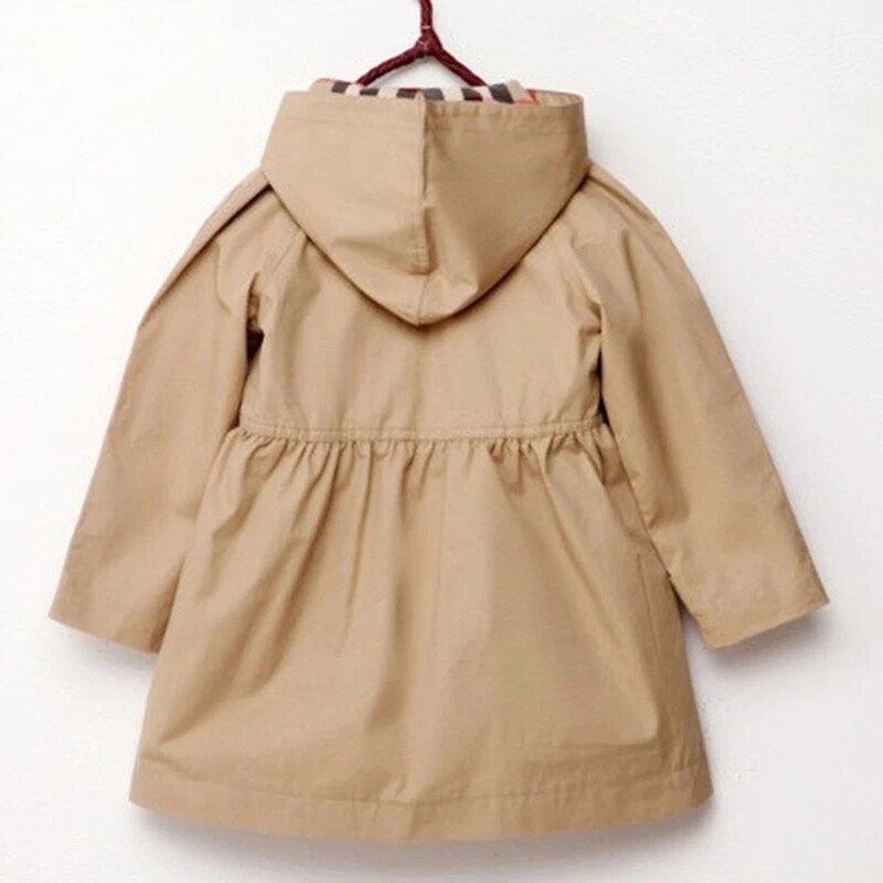 3-10 G Bērnu meiteņu pavasara rudens vējjaka ar kapuci bērniem, bērnu jaka, mēteļi, apģērbi, pusaudžu meiteņu kombinezoni, virsdrēbes, apģērbi