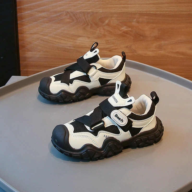 2024. g. bērnu ikdienas apavi Studentu, bērnu brīvdabas skriešanas apavi zēniem meitenēm, ādas sporta apaviem, brīvā laika sporta apaviem