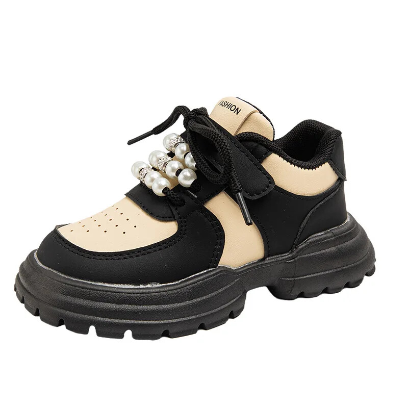 Αθλητικά παπούτσια για κορίτσια 2024 Νέα καθημερινή παιδική πλατφόρμα Daddy παπούτσια