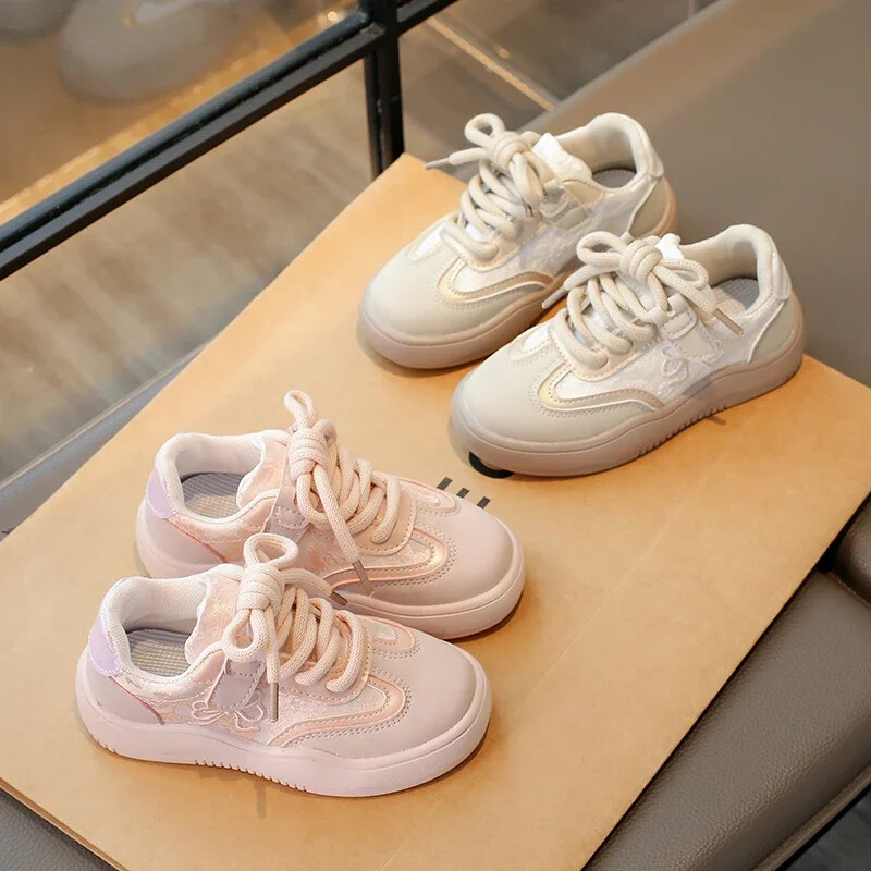 2024 copii pantofi stil coreean pentru fete toamna noua moda fund moale anti-alunecos casual versatil pantofi usori la moda