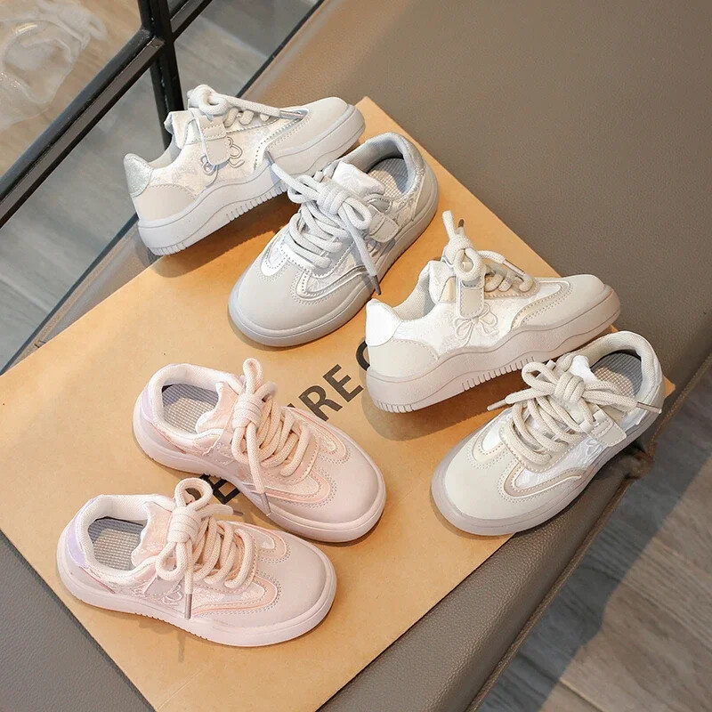 2024 copii pantofi stil coreean pentru fete toamna noua moda fund moale anti-alunecos casual versatil pantofi usori la moda