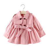 Bērnu apģērbs, 2023. gada meiteņu mētelis, bērnu jaka bērnu pavasara rudens korejiešu stilā, jauka gara tranšeja, meitenes vējjaka