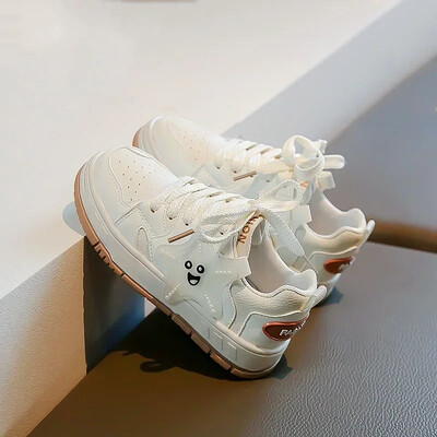 Băieți Fete Pantofi ocazional cu stele drăguțe Pantofi sport pentru copii Talpă groasă și moale 2024 Noua modă pentru copii Pantofi de alergare respirabili